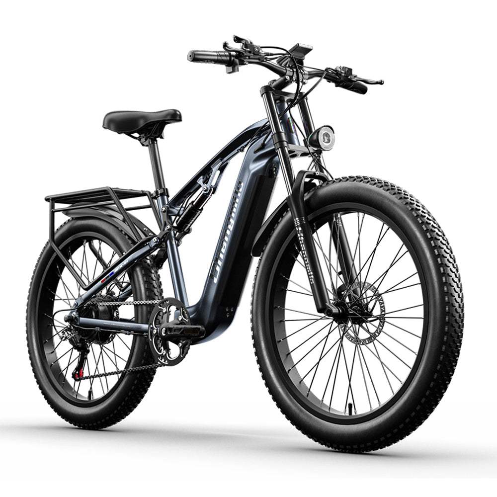 Shengmilo MX05 26" Fat Bike E-Mountain Bike with 500W Bafang Motor 17.5Ah Samsung Battery SUV E-Bike