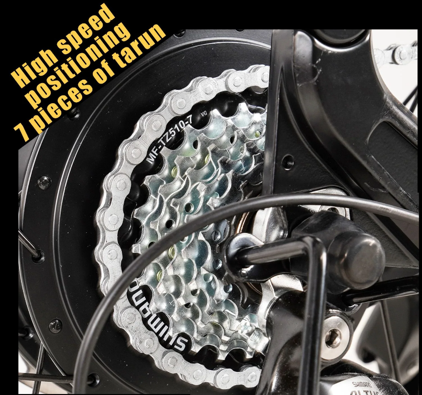 CMACEWHEEL AL26 MAX 500W*2 Kaksimoottorinen 26" Sähkövuoristopyörä 816Wh EMTB 48V 17Ah Akku