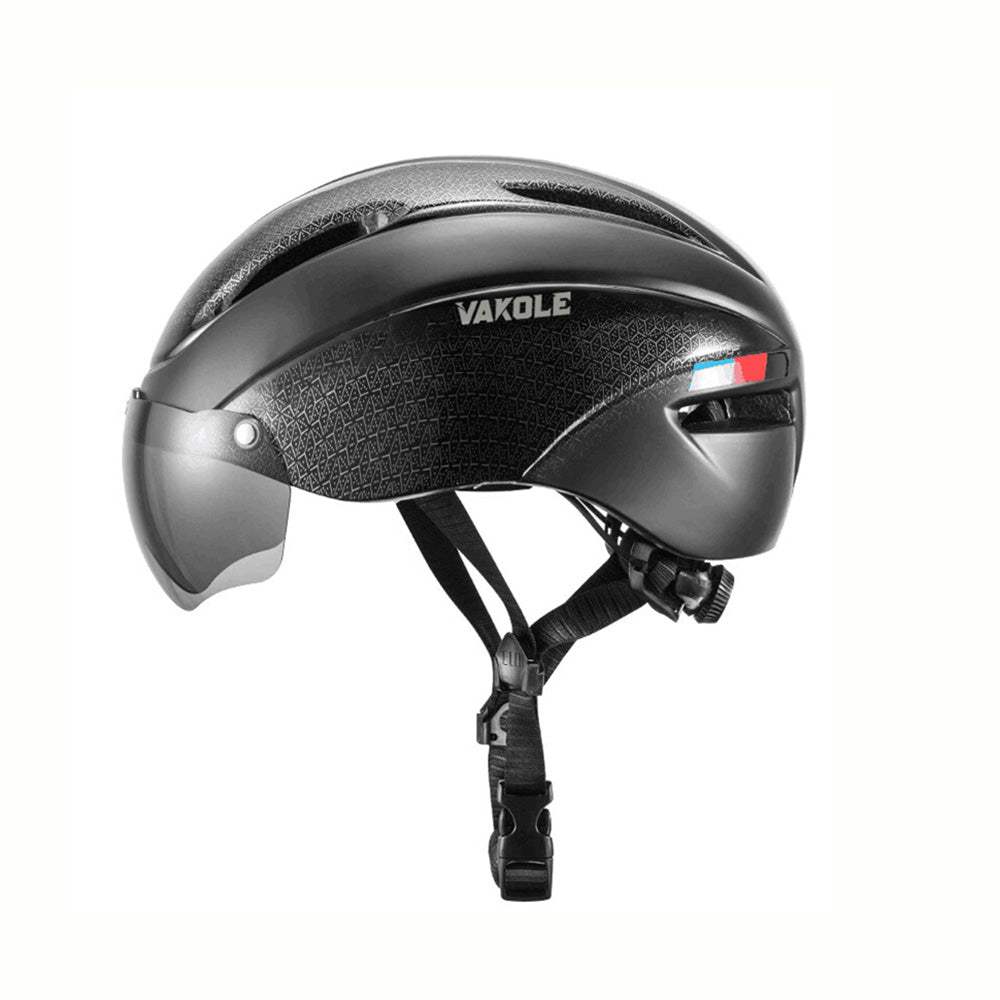 Vakole Integrally Molded Bicycle Helmet with Magnetic Goggles - Buybestgear