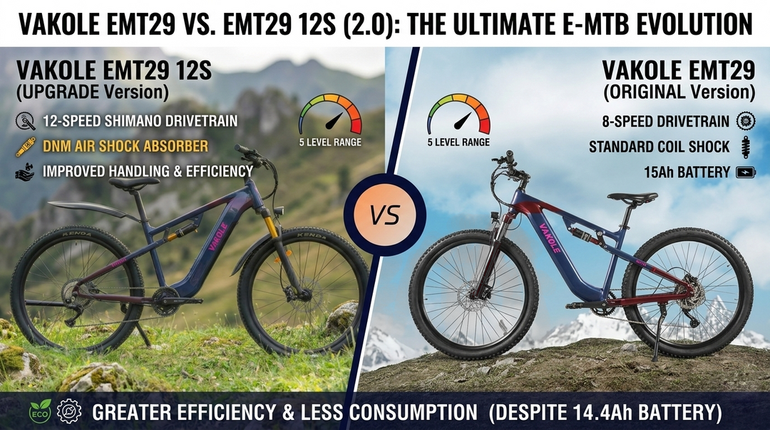 Vakole EMT29 12S vs. EMT29 - Is the "2.0 Upgrade" the New King of All-Terrain? - Buybestgear