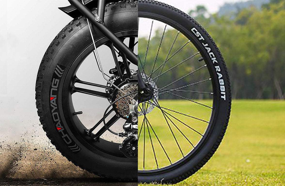 Thin Tire vs. Fat Tire E-bike: How to Choose the Right One for Your Needs? - Buybestgear