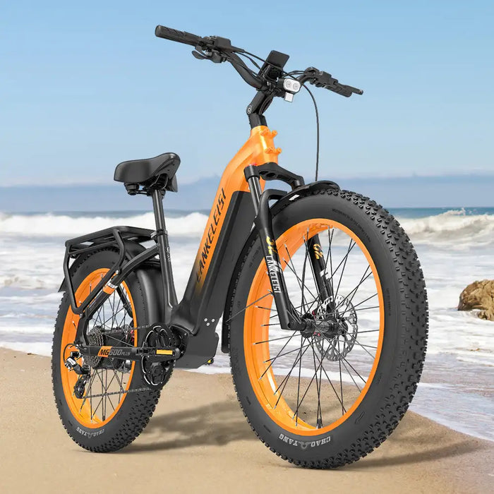 Lankeleisi MG600 Plus 26" Fat Bike 960Wh All Terrain SUV E-Bike with Switchable Sensor 48V 20Ah Battery - Buybestgear