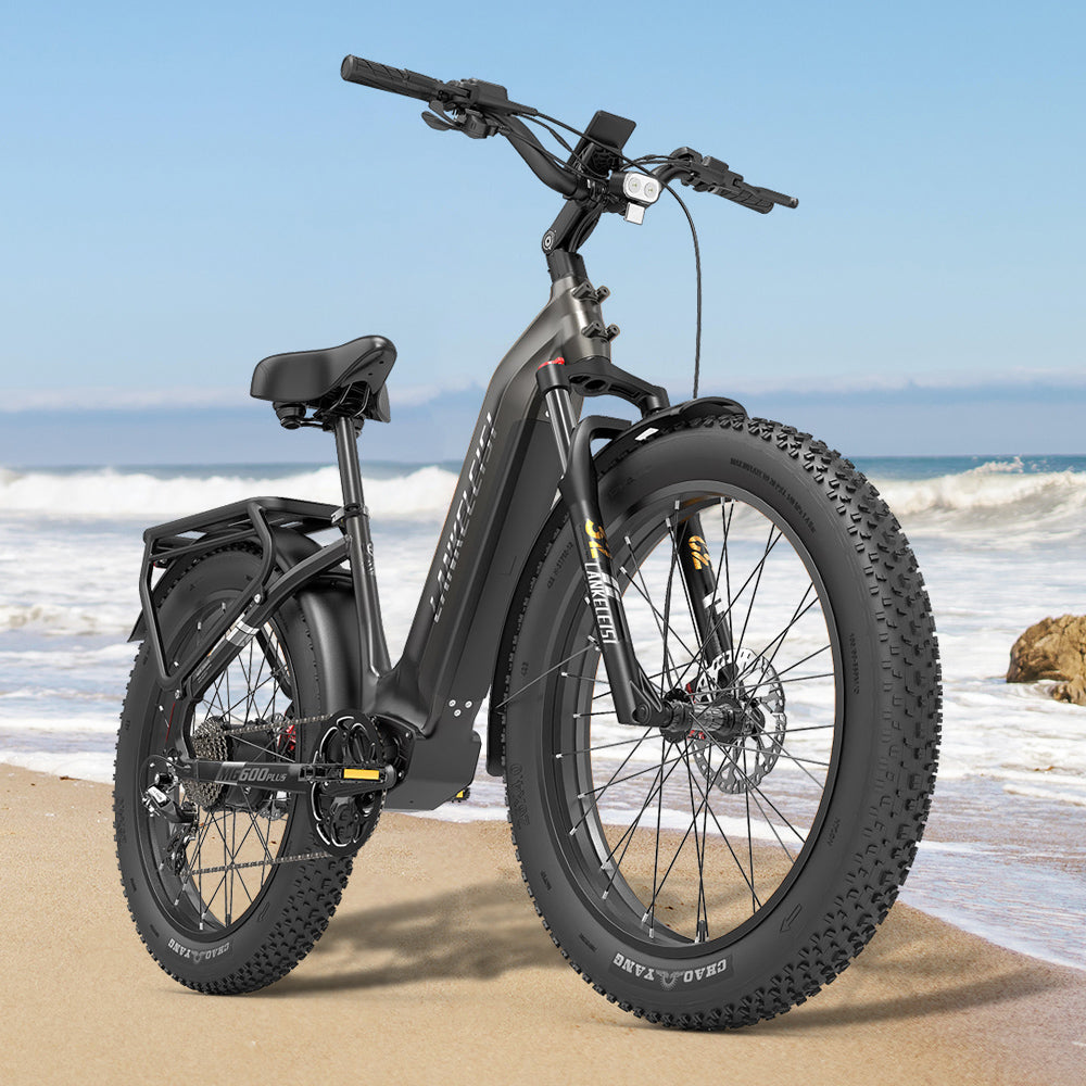 Lankeleisi MG600 Plus Version 2025 1000W 26" Fatbike All Terrain SUV E-Bike Drehmomentsensor 960Wh Akku [Vorbestellung]
