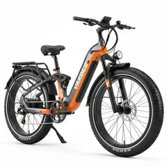Vakole V26 26" Fat Bike Eléctrica con suspensión completa 998Wh E-bike