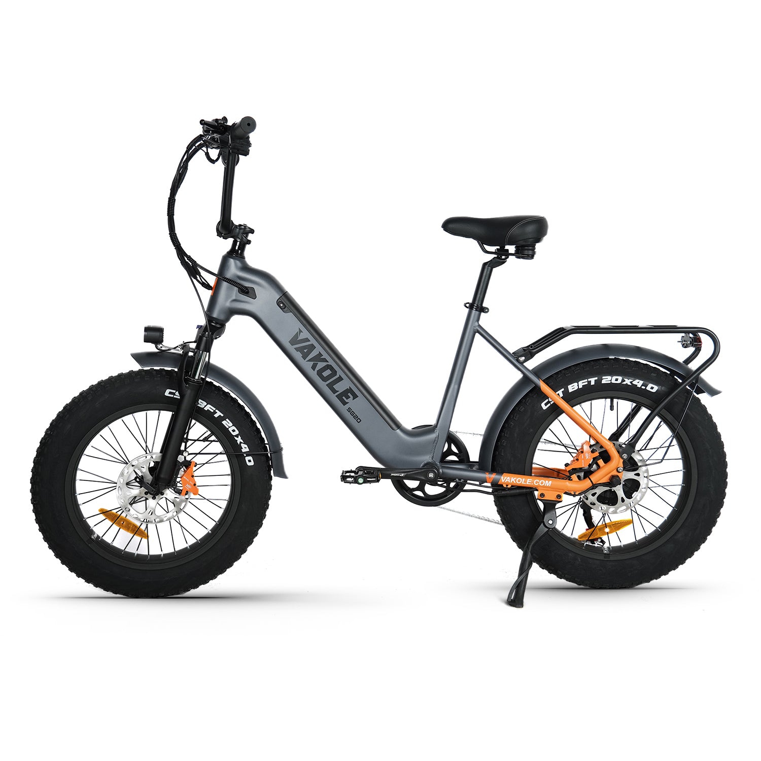Vakole SG20 Upgraded Version 250W 20" Fat Bike Electric Trekking Bike 48V 15.6Ah Samsung Battery