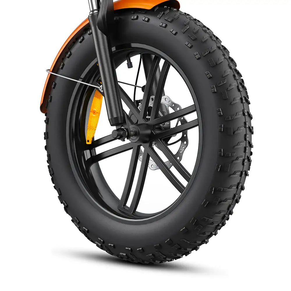 Bici Elettrica Pieghevole ENGWE ENGINE X - 250W, 20x4 Fat Tire, Autonomia 50km - Foto 7