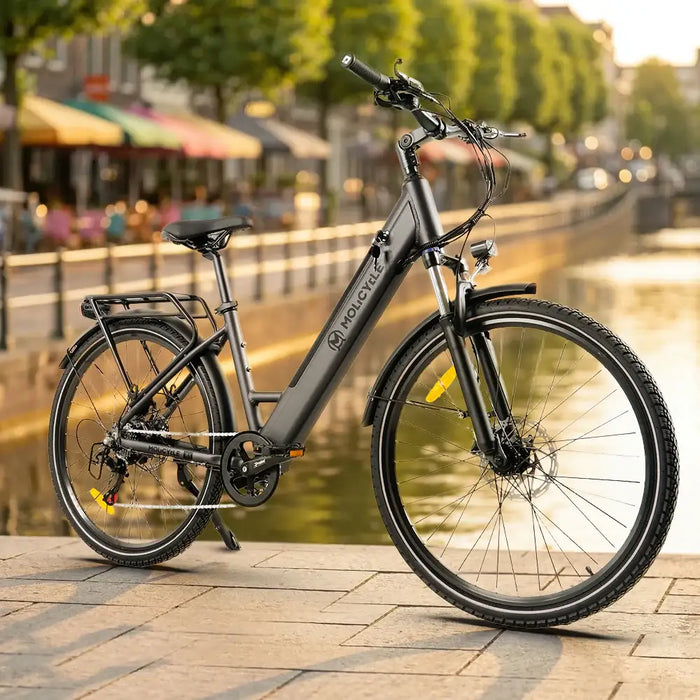 Molicycle R1 250W 27.5" Electric City Bike 522Wh Battery 14.5Ah - Buybestgear