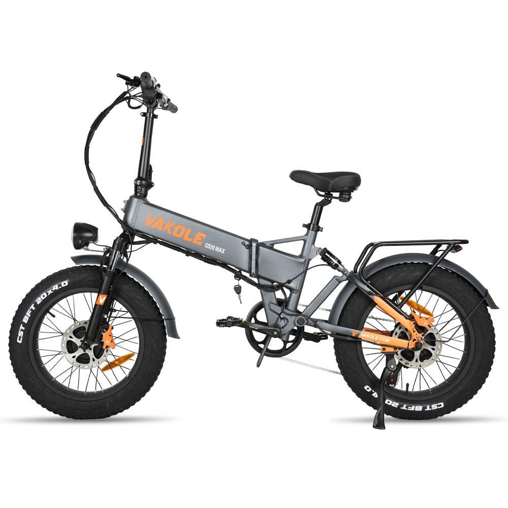 Vakole CO20 Max 750W*2 Double Moteur 20" Fat Bike VTT Électrique Pliant avec 20Ah Samsung Batterie [Réserver]