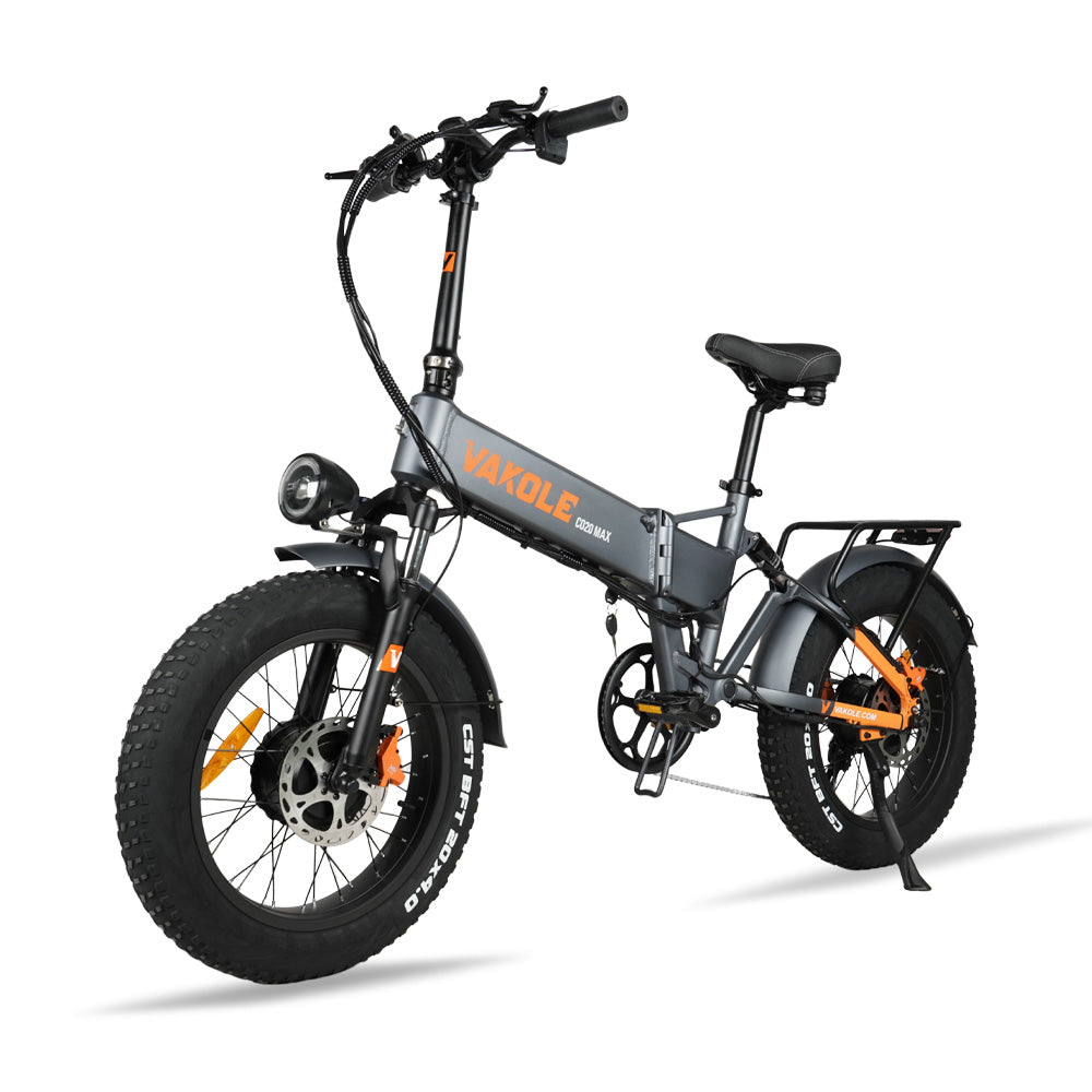 Vakole CO20 Max 750W*2 Doppio Motore 20" Fat Bike Bicicletta Elettrica Pieghevole 20Ah Samsung Batteria [Preordina]