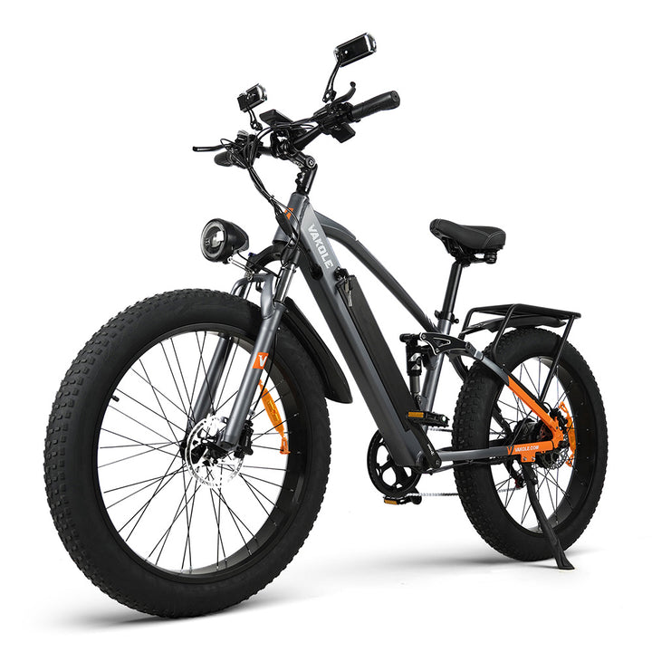 Vakole CO26 26" 750W Sähköfatbike Täysjousitettu 768Wh Sähkömaastopyörä