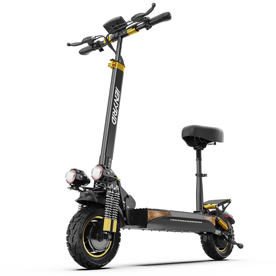 IENYRID ES6 1000W*2 Scooter Eléctrico Plegable de Doble Motor de 10 Pulgadas 960Wh Scooter Eléctrico Todo Terreno con Asiento