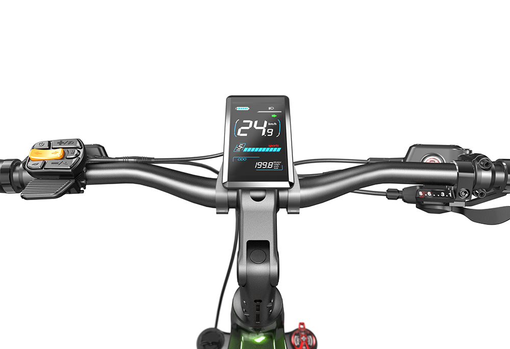 Lankeleisi MG600 Lite 250W 27,5" Bicicletta Elettrica da Trekking 720Wh SUV E-bike con Sensore Commutabile Batteria 36V 20Ah
