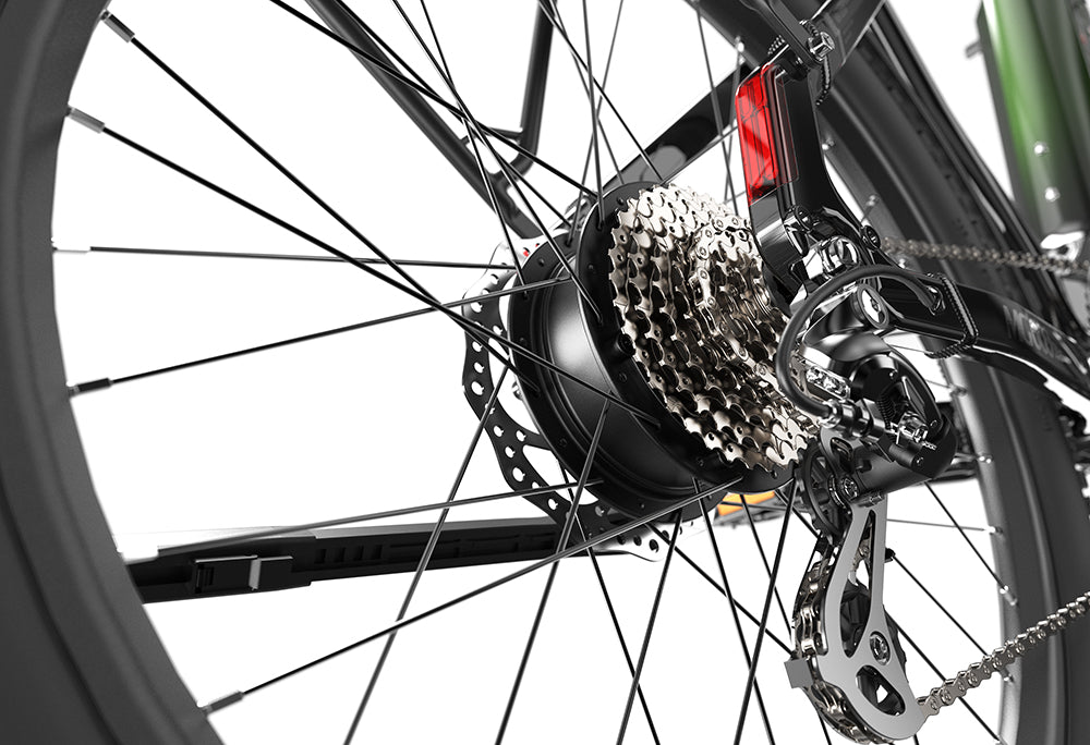 Lankeleisi MG600 Lite 250W 27,5" Bicicletta Elettrica da Trekking 720Wh SUV E-bike con Sensore Commutabile Batteria 36V 20Ah