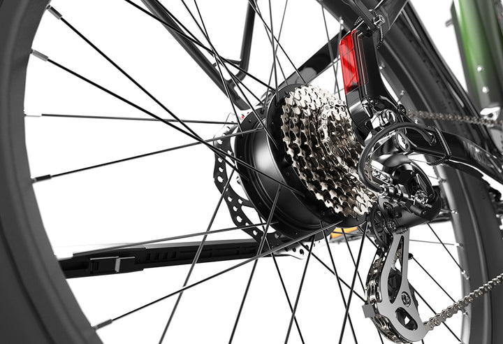Lankeleisi MG600 Lite 250W 27,5" Bicicletta Elettrica da Trekking 720Wh SUV E-bike con Sensore Commutabile Batteria 36V 20Ah