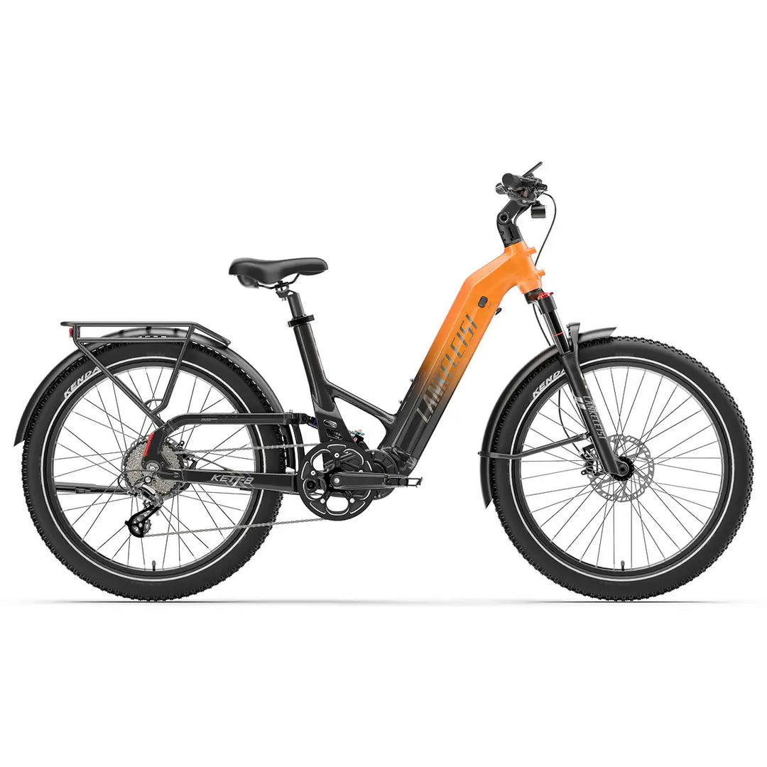elektrisches damenfahrrad Lankeleisi KETT-8 26" Stadtrad Elektrisches Fahrrad 960Wh Geländetaugl – Buybestgear