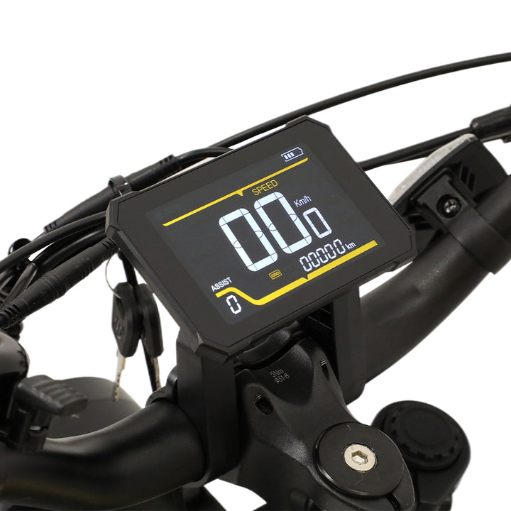 OneSport W66 500W 20" Fat Bike 648Wh VTT Électrique à Suspension Complète Batterie 48V 13.5Ah Support d'Application