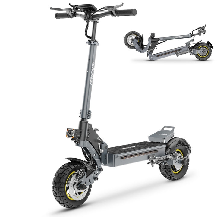 Scooter eléctrico todoterreno IENYRID S1 800W Motor 10 pulgadas plegable 720Wh 48V 15Ah batería