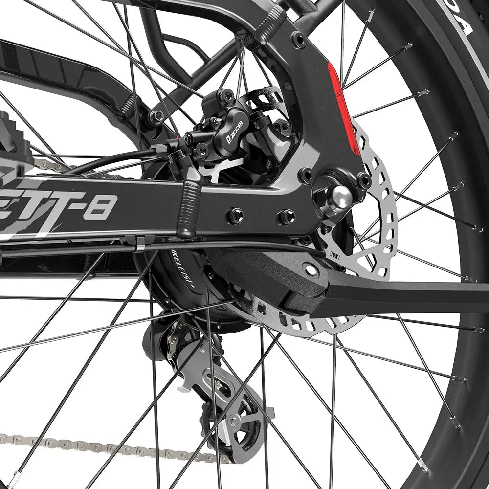 Lankeleisi KETT-8 26" Bicicletta Elettrica Urbana 960Wh Tutto Terreno SUV E-Bike con Sensore di Coppia Batteria 48V 20Ah