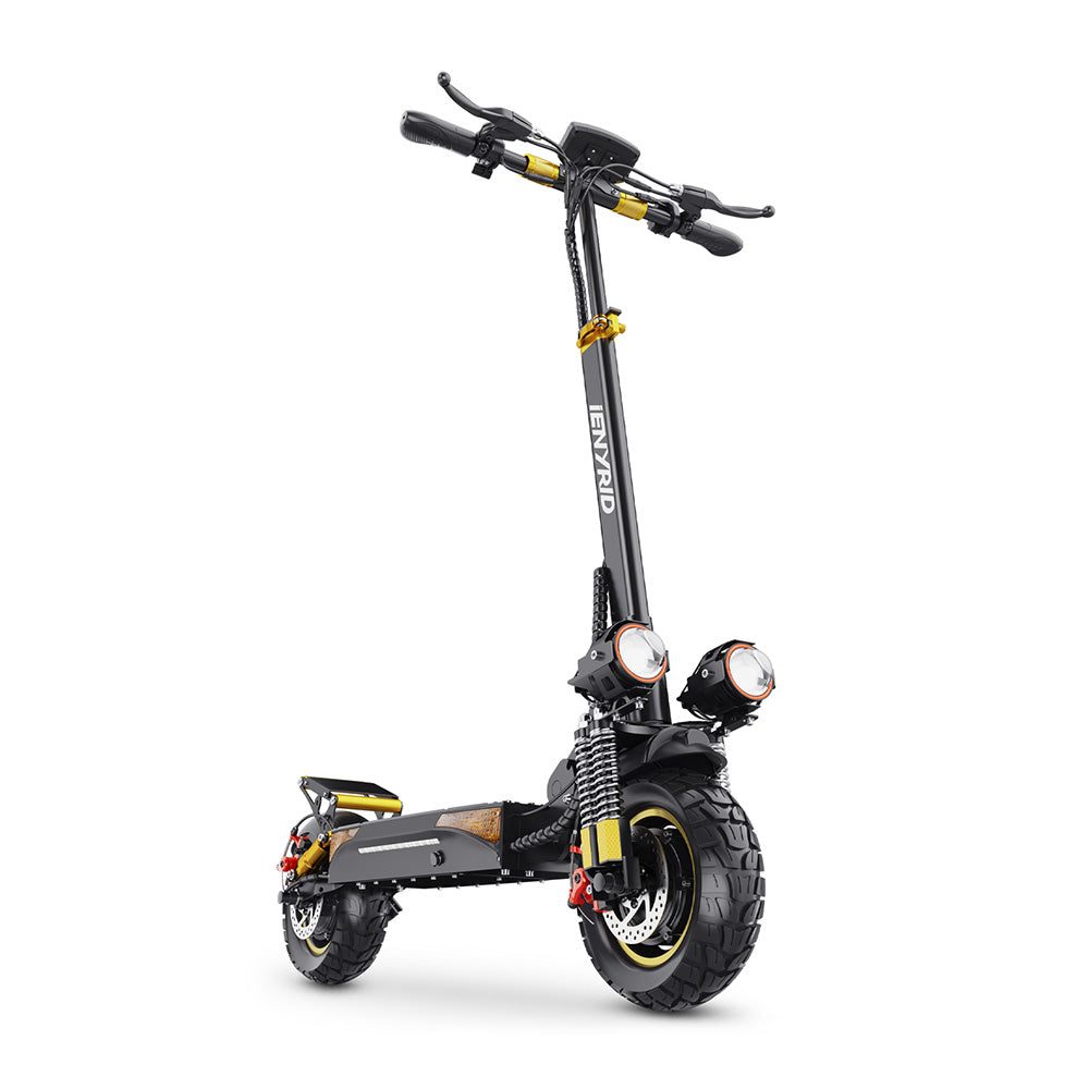 IENYRID ES6 1000W*2 Scooter Eléctrico Plegable de Doble Motor de 10 Pulgadas 960Wh Scooter Eléctrico Todo Terreno con Asiento