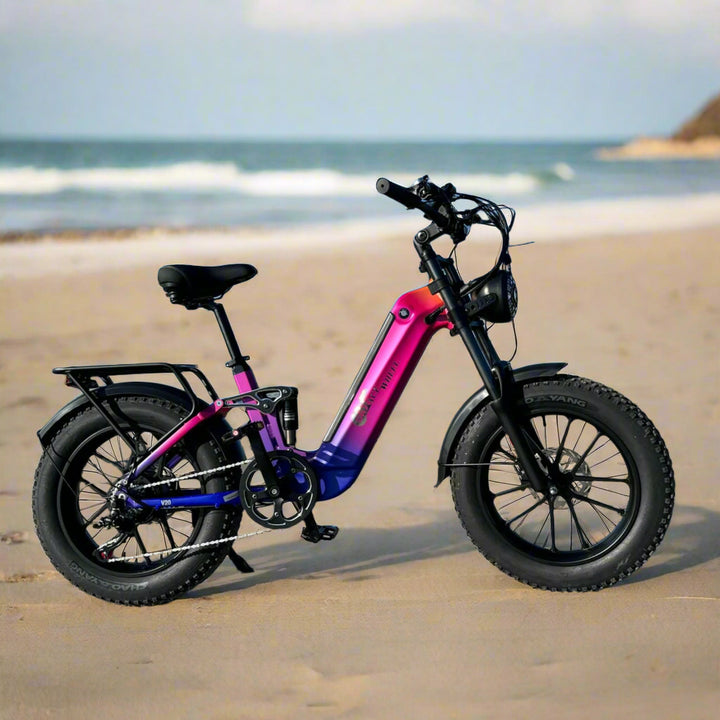 CMACEWHEEL V20 750W 20" Fat Bike Elettrica con Sensore di Coppia 960Wh SUV E-bike