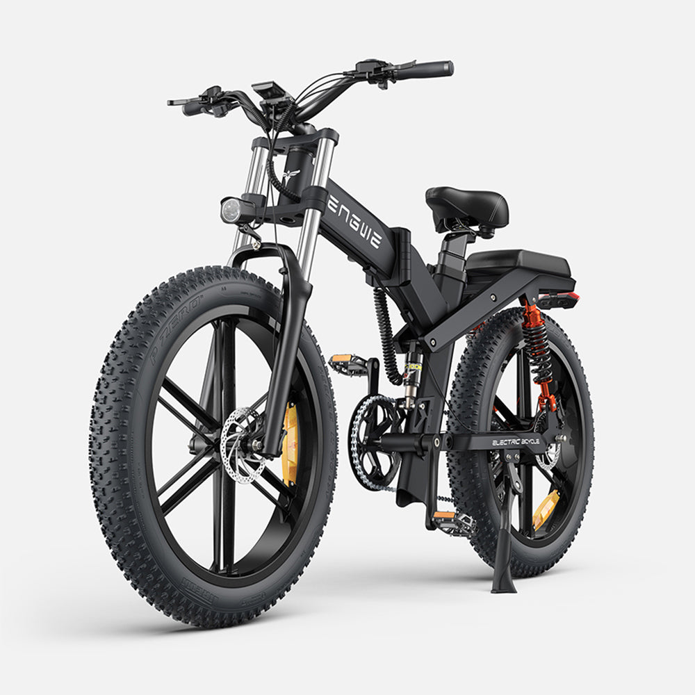 Engwe X26 1000W 26" Fat Bike Foldable E-Mountain Bike Dual Batteries EMTB