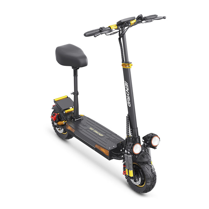IENYRID ES6 1000W*2 Scooter Eléctrico Plegable de Doble Motor de 10 Pulgadas 960Wh Scooter Eléctrico Todo Terreno con Asiento