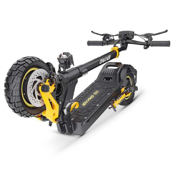 IENYRID ES1 1200W*2 Scooter Eléctrico Todo Terreno Plegable de 10 Pulgadas 960Wh con Doble Motor Batería de 48V 20.8Ah