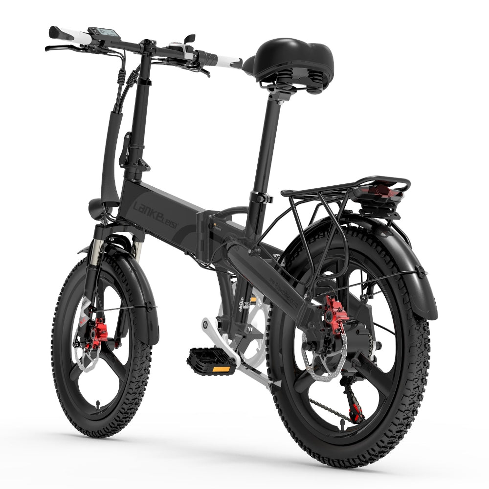 Lankeleisi G660 500W 20" Bicicleta eléctrica plegable City E-bike 12.8Ah