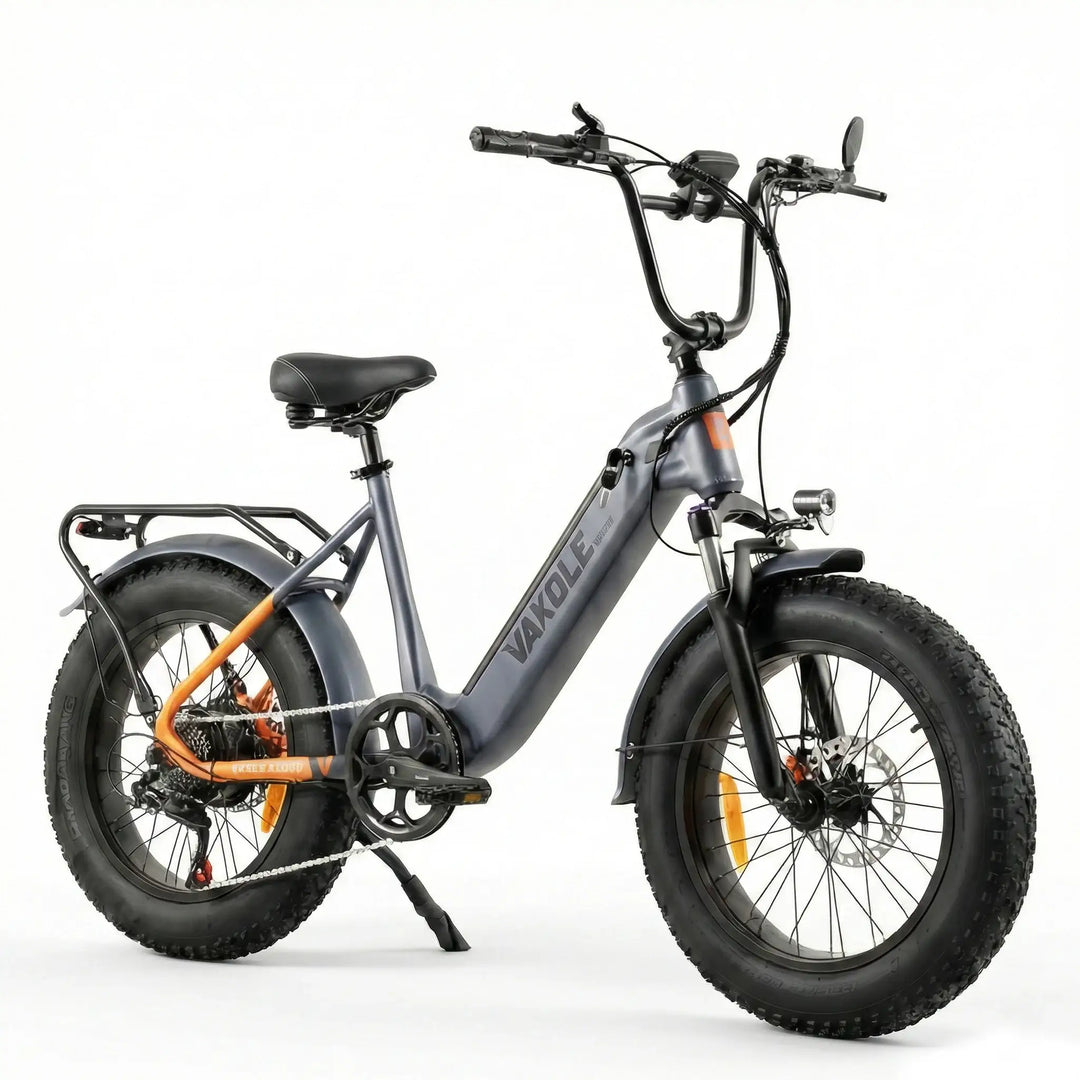 Vakole SG20 250W 20" Electric Fat Bike 691Wh Utlity E-bike 48V 14.4Ah Battery