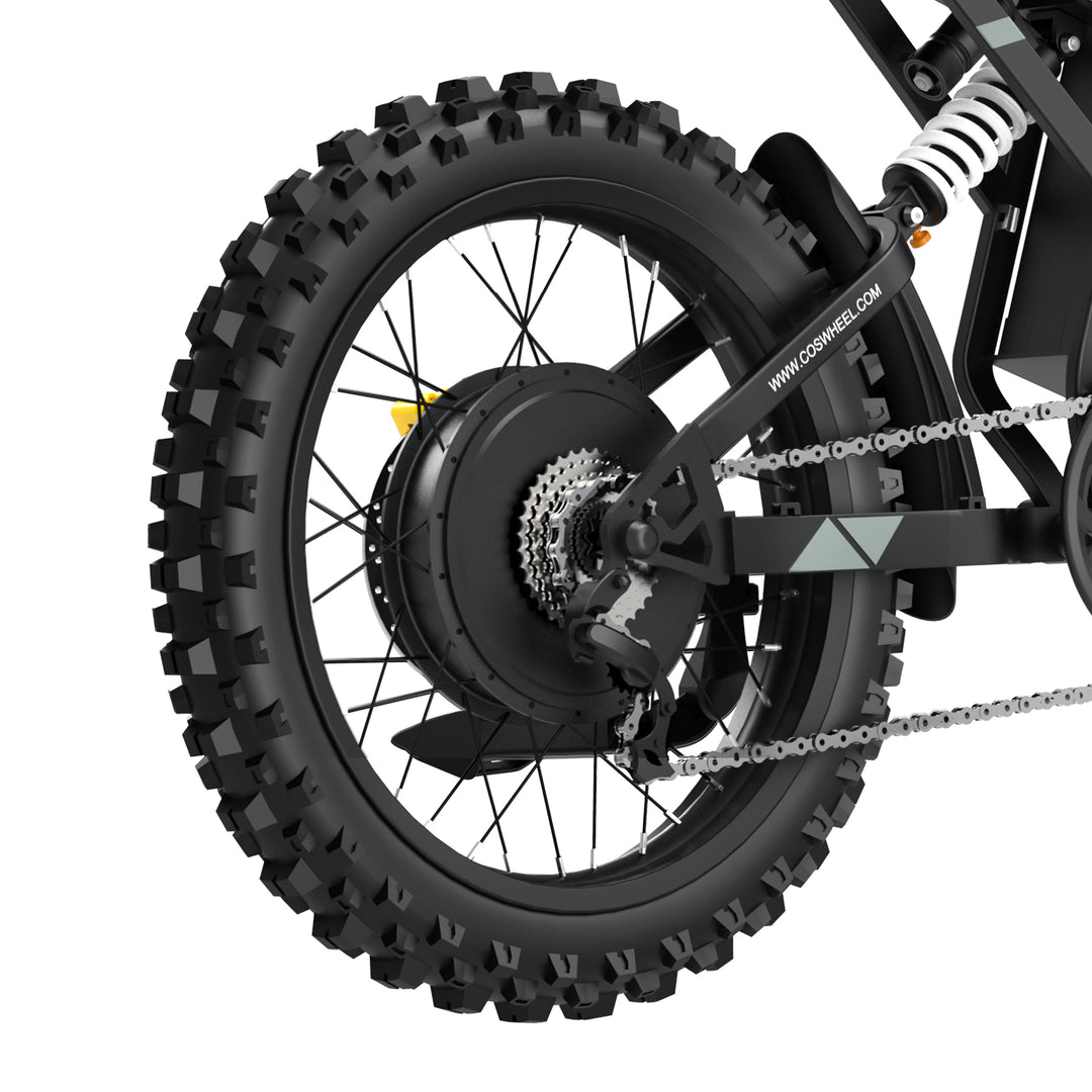 Coswheel R6000 17" 7000w Electric Dirt 1800Wh E-Mountain Bike