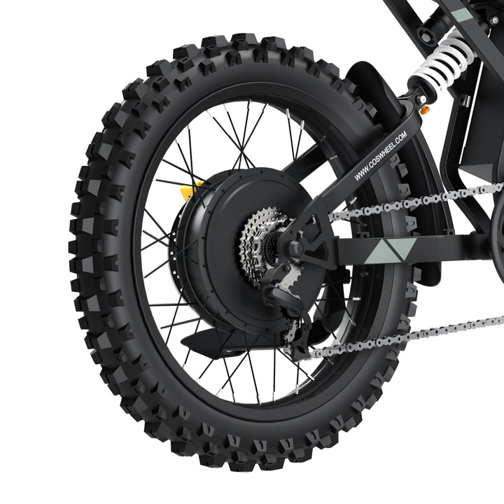 Coswheel R6000 17" 7000w Electric Dirt 1800Wh E-Mountain Bike