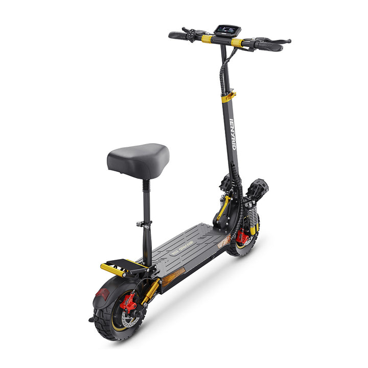 IENYRID ES6 1000W*2 Scooter Eléctrico Plegable de Doble Motor de 10 Pulgadas 960Wh Scooter Eléctrico Todo Terreno con Asiento