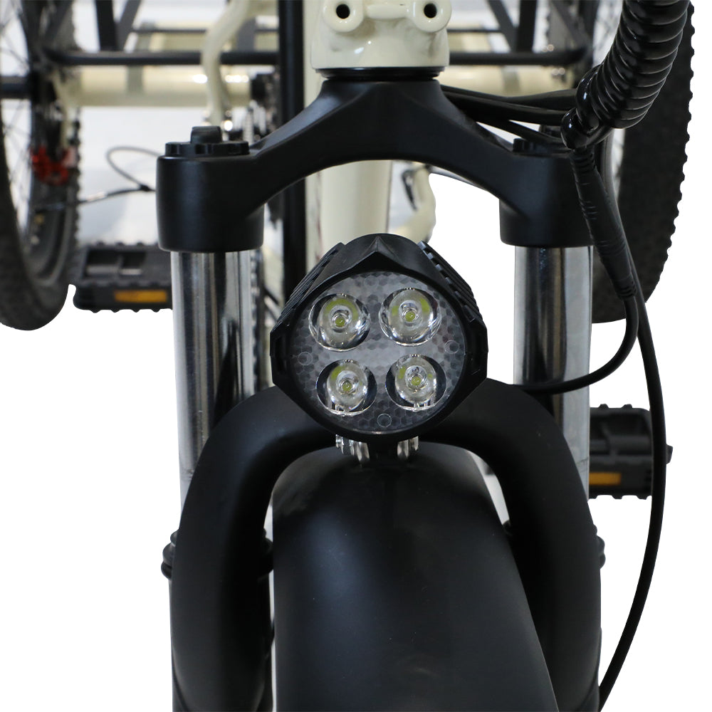 Onesport OT30 500W 20" Triciclo Elettrico Pieghevole per Carico 624Wh E-bike 48V 13Ah Batteria