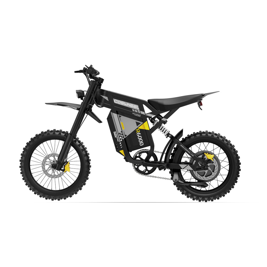 Coswheel R6000 17" 7000w Electric Dirt 1800Wh E-Mountain Bike