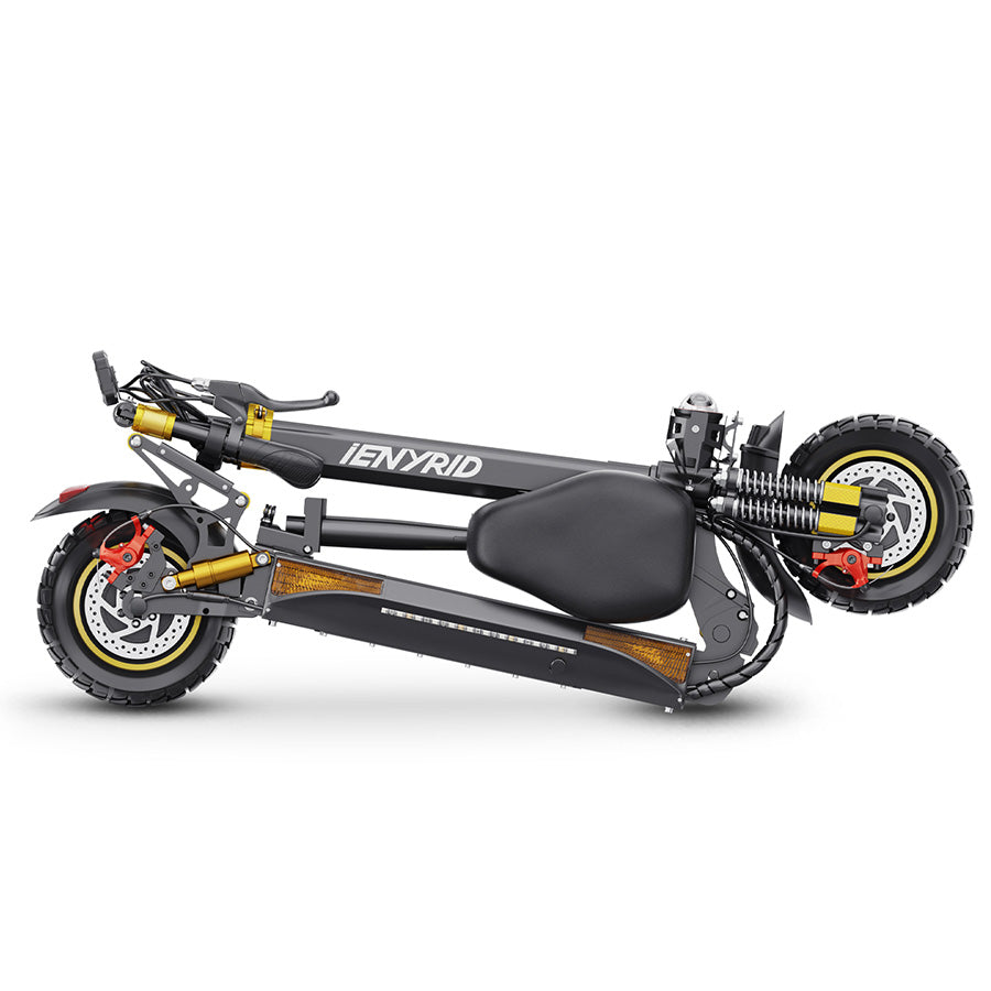 IENYRID ES6 1000W*2 Scooter Eléctrico Plegable de Doble Motor de 10 Pulgadas 960Wh Scooter Eléctrico Todo Terreno con Asiento