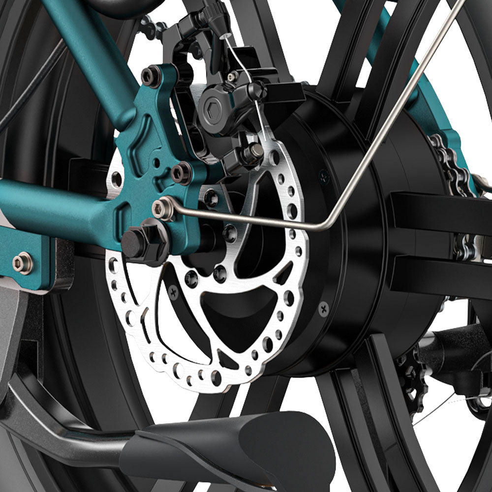 Engwe L20 BOOST 250W 20" Fat Bike 624Wh Step-through E-bike with Torque Sensor 48V 13Ah Battery