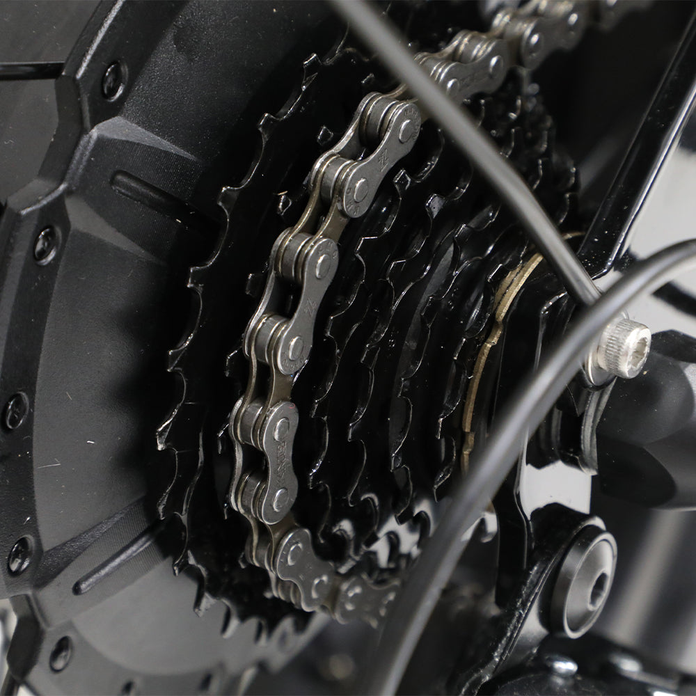 OneSport W66 500W 20" Fat Bike 648Wh VTT Électrique à Suspension Complète Batterie 48V 13.5Ah Support d'Application