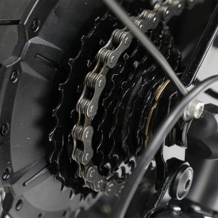 OneSport W66 500W 20" Fat Bike 648Wh VTT Électrique à Suspension Complète Batterie 48V 13.5Ah Support d'Application