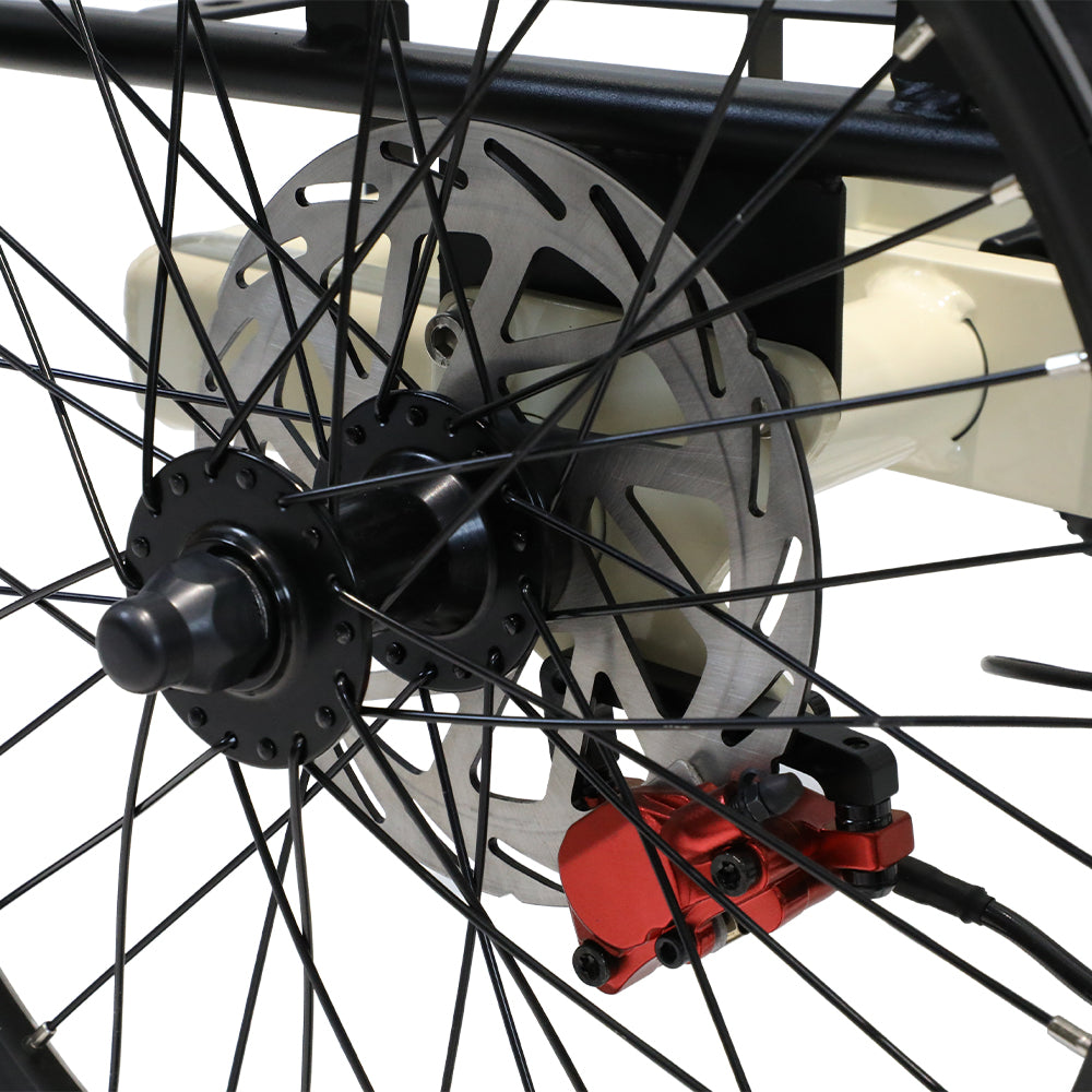 Onesport OT30 500W 20" Triciclo Elettrico Pieghevole per Carico 624Wh E-bike 48V 13Ah Batteria