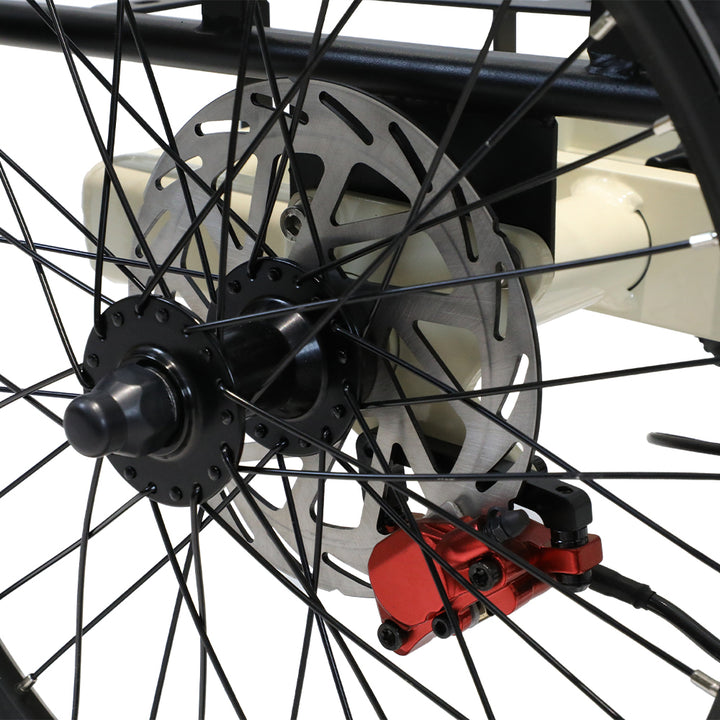Onesport OT30 500W 20" Triciclo Elettrico Pieghevole per Carico 624Wh E-bike 48V 13Ah Batteria