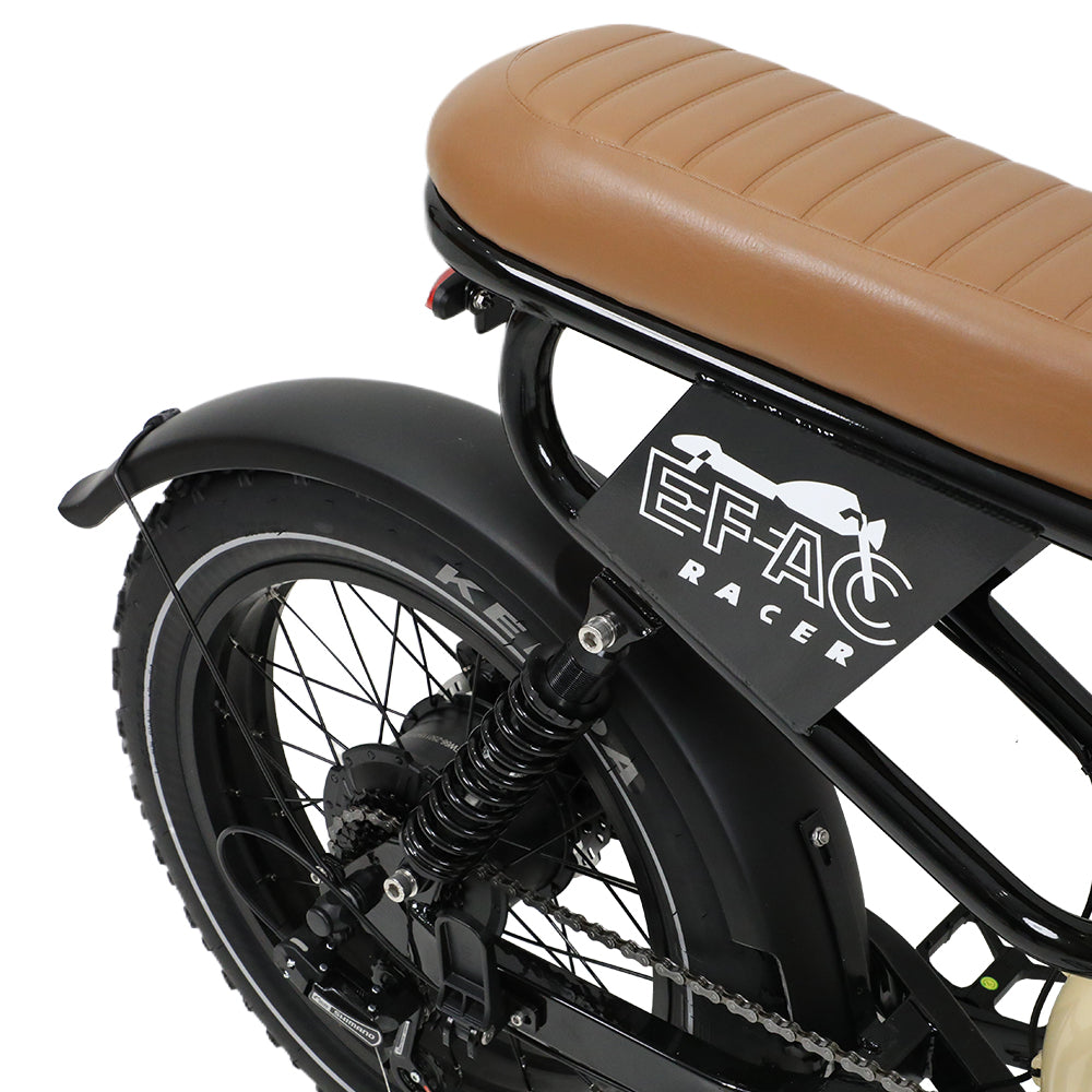 OneSport W66 500W 20" Fat Bike 648Wh VTT Électrique à Suspension Complète Batterie 48V 13.5Ah Support d'Application