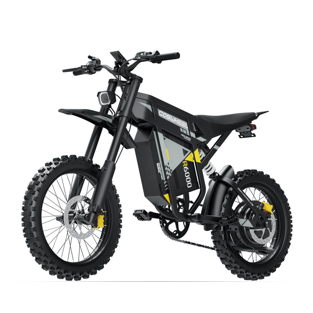 Coswheel R6000 17" 7000w Electric Dirt 1800Wh E-Mountain Bike