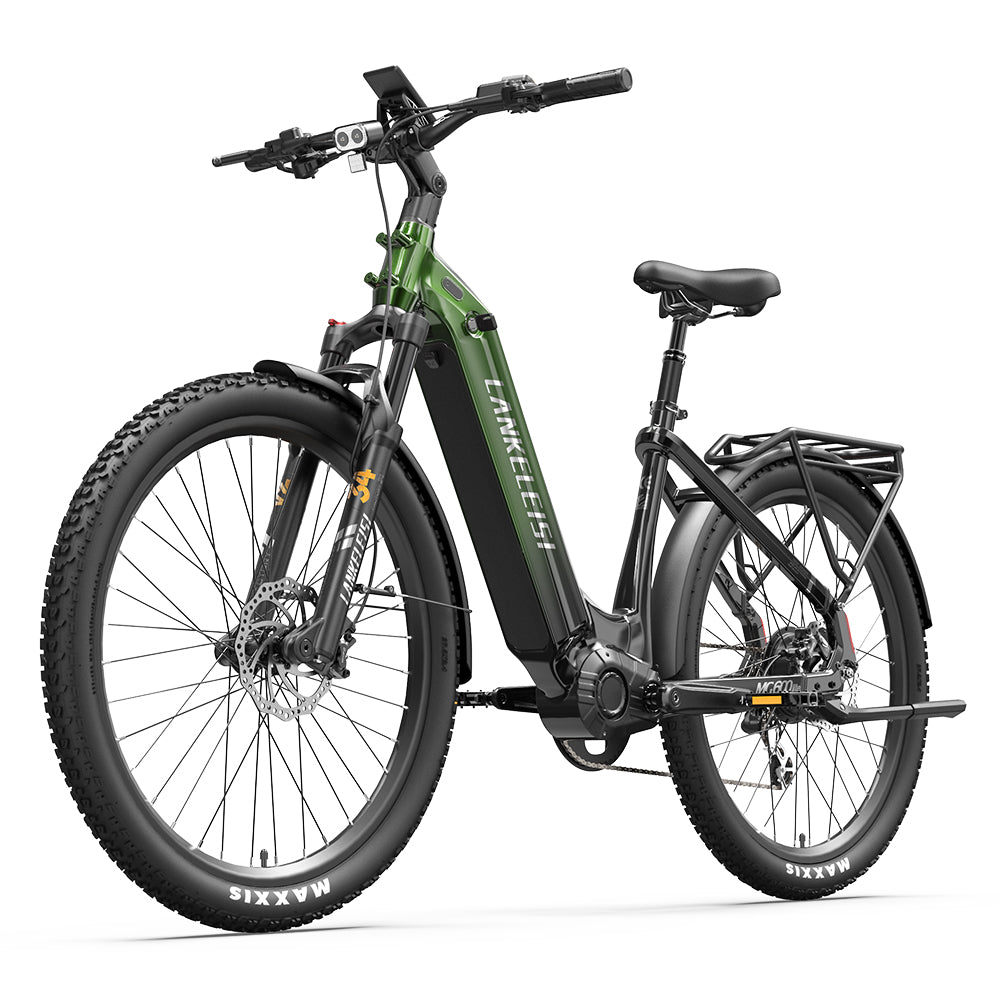 trekkingrad mit akku Lankeleisi MG600 Lite 250W Trekking E-Bike 720Wh SUV E-Bike – Buybestgear