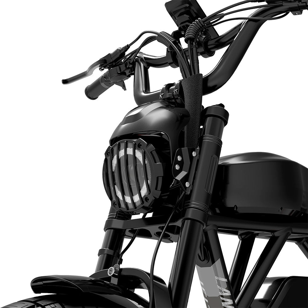 Lankeleisi X-Black Knight 1000W*2 Dual Motor 20" Fat Bike Full Suspension E-Mountain Bike 45Ah Samsung Battery E-MTB [Pre-Order]
