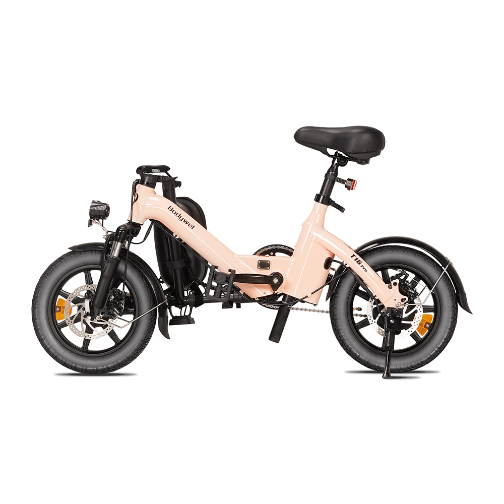 Bodywel T16 Pro 14" Vélo Électrique Pliant 280Wh Mini E-Bike Support App