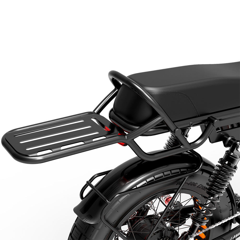 Lankeleisi X-Black Knight 1000W * 2 Doble Motor 20" Fat Bike Bicicleta Eléctrica de Montaña con Suspensión Completa 45Ah Batería Samsung E-MTB 