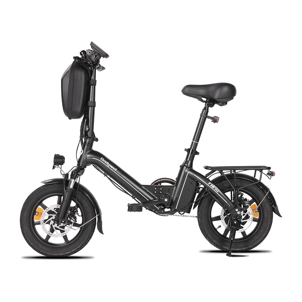 Bodywel T16 Pro 14" Vélo Électrique Pliant 280Wh Mini E-Bike Support App