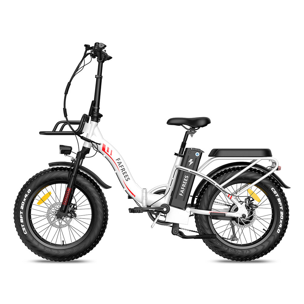 Fafrees F20 MAX 2023 Version 500W 20" Fat Bike Folding Electric Bike 22.5Ah Samsung Battery