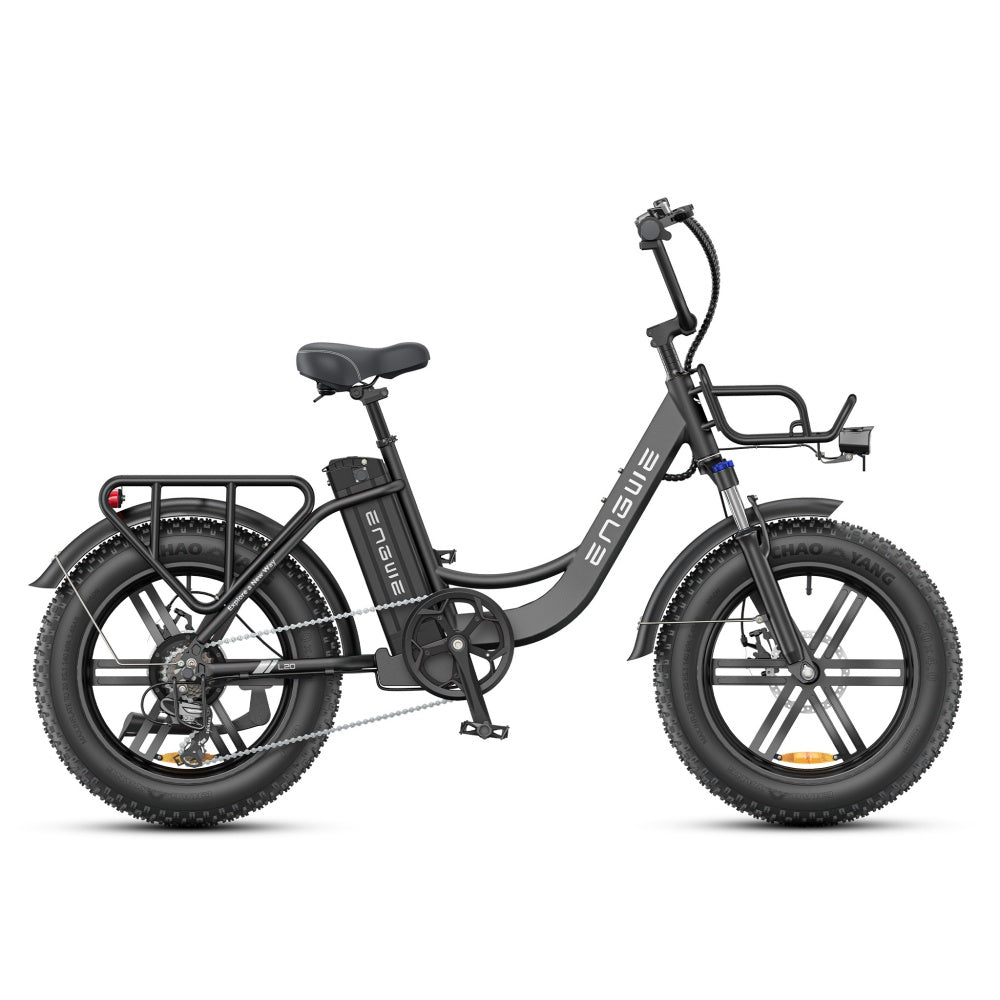Engwe L20 BOOST 250W 20" Fat Bike 624Wh Step-through E-bike with Torque Sensor 48V 13Ah Battery
