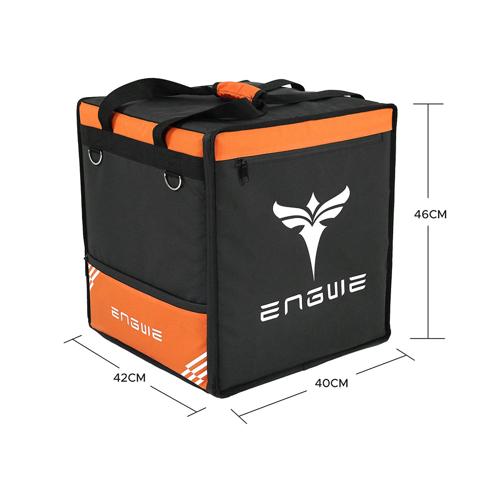 Engwe Caja de entrega de alimentos Bolsa de entrega de alimentos con aislamiento térmico para bicicleta eléctrica